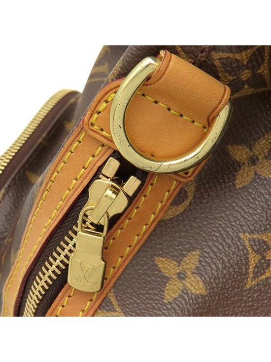 Louis Vuitton Backpack Sac de Bosfort Monogram Canvas Gold main image 10